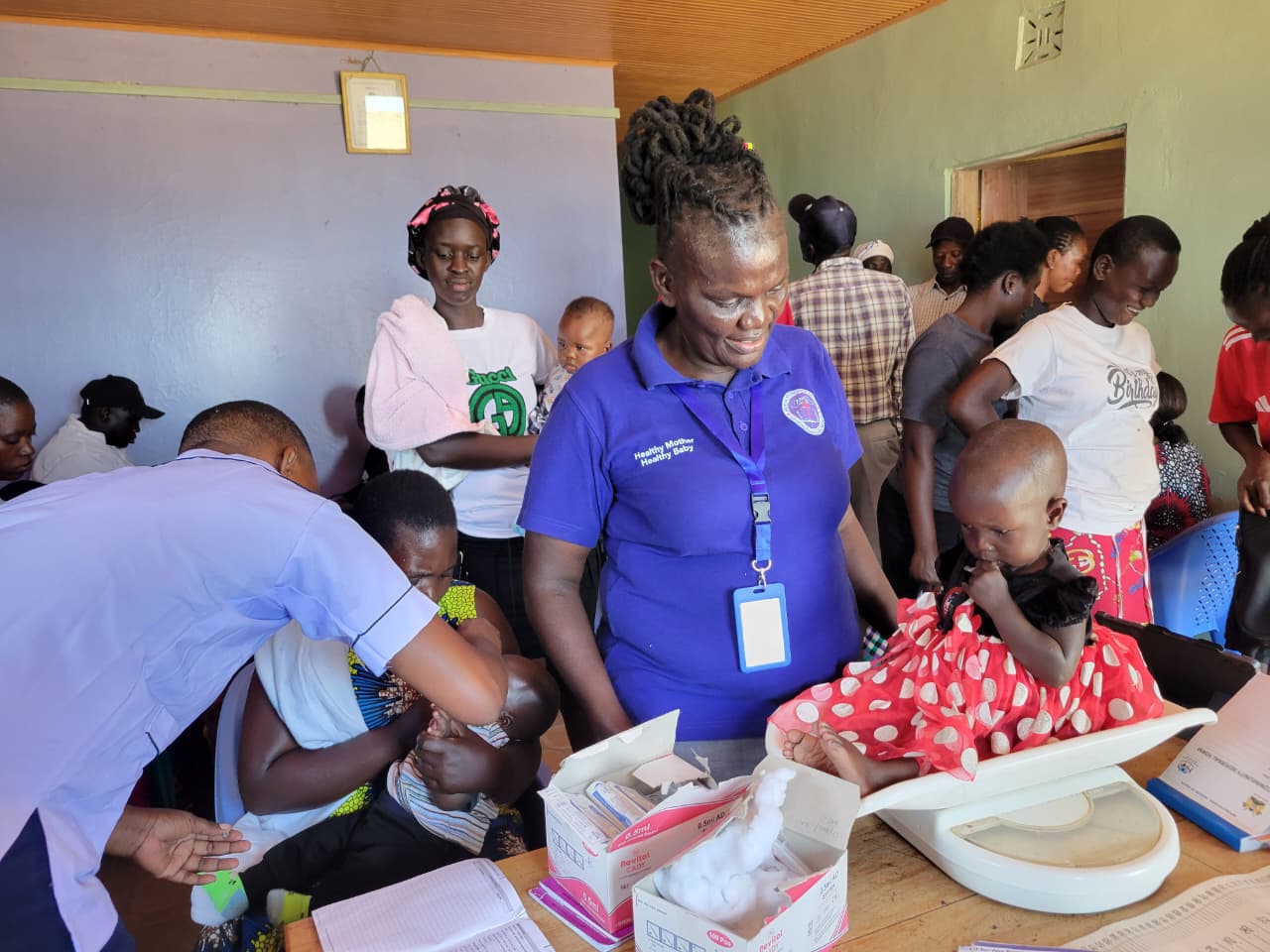 Medical outreach alongside MCH Advocacy.